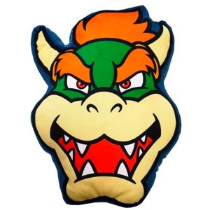 Super Mario Bros Bowser 3D cuscino